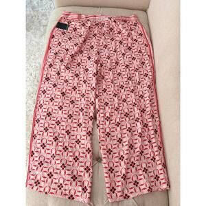 Eloquii Playful Pink Jacquard Trousers – Size 20